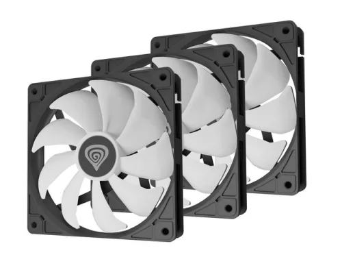 3 darabos ventilátorkészlet Genesis Oxal 120 ARGB fekete