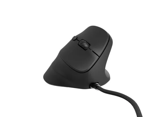 Crake 2 pro függőleges egér, 128000 dpi, optikai, fekete