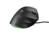 Crake 2 pro függőleges egér, 128000 dpi, optikai, fekete