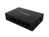 dsm1-1005 switch 5x 1gb/s nem menedzselt gigabites ethernet asztali 12v (fémházas)