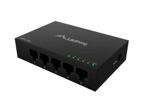 dsm1-1005 switch 5x 1gb/s nem menedzselt gigabites ethernet asztali 12v (fémházas)