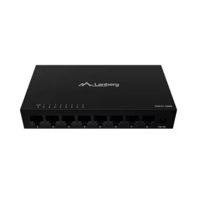   dsm1-1008 switch 8x 1gb/s nem menedzselt gigabites ethernet asztali 12v (fémházas)