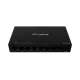 dsm1-1008 switch 8x 1gb/s nem menedzselt gigabites ethernet asztali 12v (fémházas)