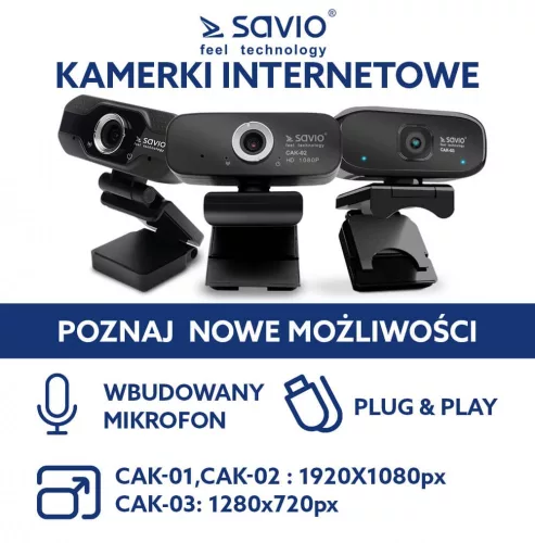USB full hd webkamera cak-01