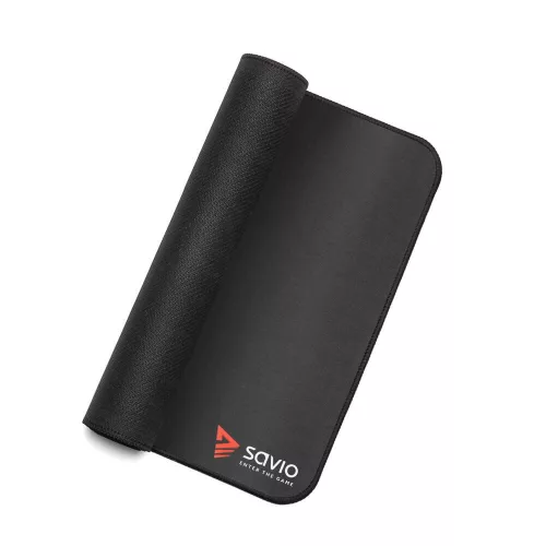 Savio egérpad, gamer, 1000x500x3mm, szegélyezett fekete kiadású Turbo Dynamic XXL