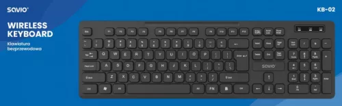 Vezeték nélküli billentyűzet kb-02
