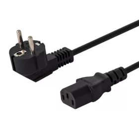 Tápkábel CEE 7/7 (e/f) - IEC C13, 5m, cl-181