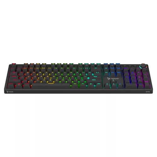 Savio mechanikus billentyűzet STYX Outemu barna hot-swap RGB