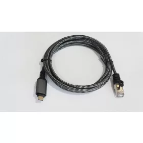 USB C - RJ-45 kábel 3 m cat.6, 1 gbit