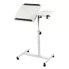 Maclean mobil asztali/laptop állvány, fehér, magasságállítás 59-89cm, max. 30kg mc-121 w