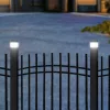 Napelemes LED lámpa oszlopra gb127 ww 80x80mm 3200k