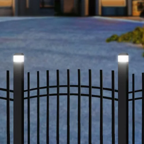 Napelemes LED lámpa oszlopra gb127 ww 80x80mm 3200k