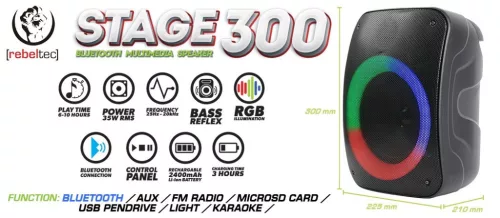 Bluetooth hangszóró Stage 300