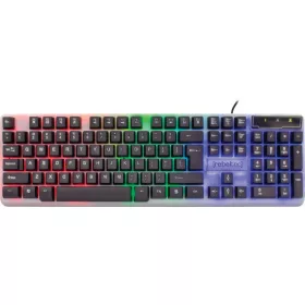 Neon háttérvilágítású gamer billentyűzet
