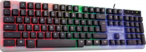 Neon háttérvilágítású gamer billentyűzet