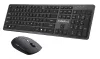 Vezeték nélküli billentyűzet + egér szett Maxim 2,4 GHz, 10 m hatótávolság, nano USB vevőegység, 104 QWERTY billentyű