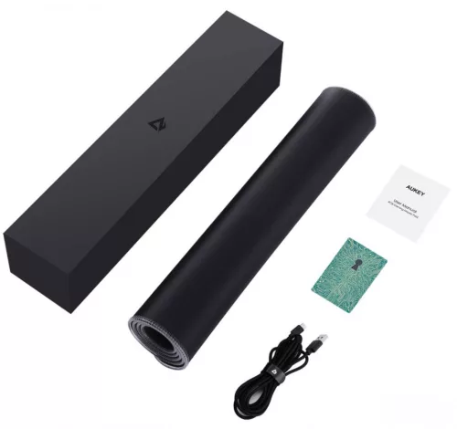 Km-p7 rgb xxl gamer egér- és billentyűzetpad | 900x400x4mm | vízálló | gumírozott alj | g-aim vezérlőközpont alkalmazás