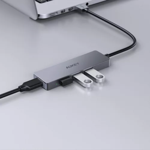 CB-H36 alumínium USB-A hub | ultravékony | 4 az 1-ben | 4xUSB 3.0 | 5Gbps