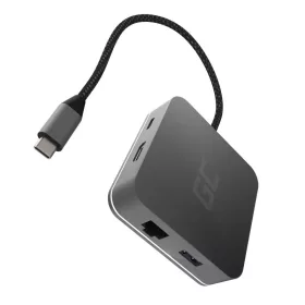   USB-C HUB GC 6 az 1-ben 3xUSB 3.0, HDMI, RJ45 (Ethernet), USB-C PD