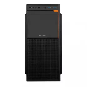 J23 MIDI torony ATX számítógépház USB 3.0 x 2 fekete