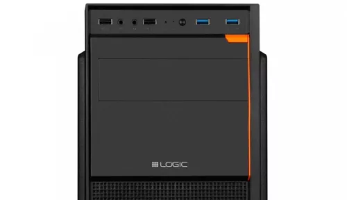 J23 MIDI torony ATX számítógépház USB 3.0 x 2 fekete