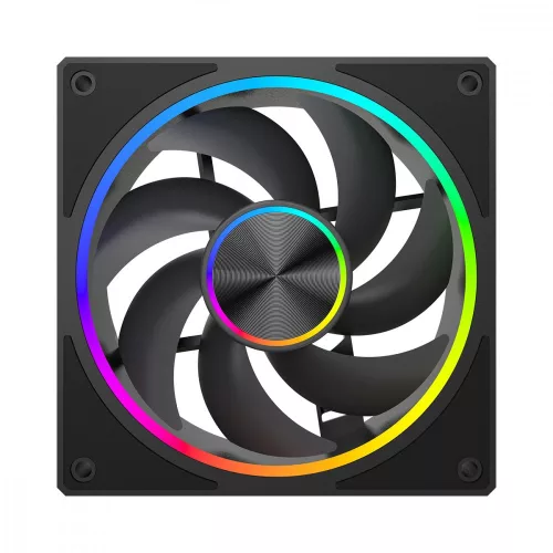 Volcano Loop ARGB 120 ventilátor fekete