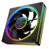 Volcano Loop Reverse ARGB 120 ventilátor, fekete