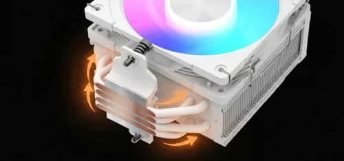 Modecom CPU hűtő Volcano 0c T202 LCD ARGB fehér