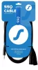 SSQ mixlr3 - 3,5 mm-es sztereó jack - 2x XLR apa