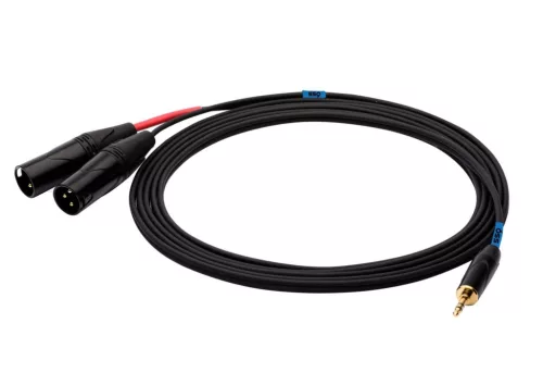 SSQ mixlr3 - 3,5 mm-es sztereó jack - 2x XLR apa