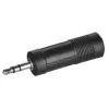 SSQ ha2 - 6,3 mm-es jack csatlakozóról 3,5 mm-es sztereó jack csatlakozóra csökkentés