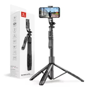   Selfiego ultra alumínium szelfibot bluetooth állvány (33-157,5 cm)