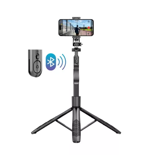 Selfiego ultra alumínium szelfibot bluetooth állvány (33-157,5 cm)