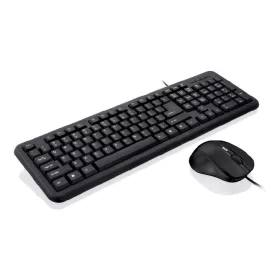   iBox Office Kit II billentyűzet és egér szett Optikai USB IKMOC2005070U (USB 2.0; Fekete; Optikai)