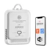 Propán, propán-bután (LPG) gázérzékelő tuya/wifi jy-zl2010w, propán, propán-bután gázérzékelő kommunikációs funkcióval, otthoni érzékelő