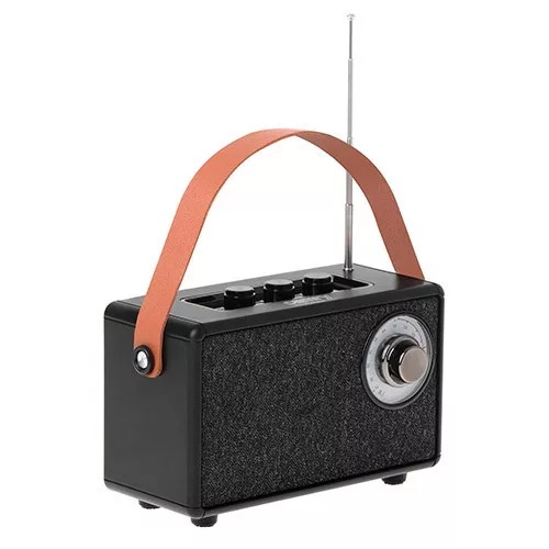 Bluetooth hangszóró CR1902 FM USB-C fekete