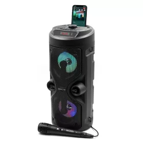   Bluetooth 5.0 hangszóró EDR Harmony SQ1004 karaoke funkcióval