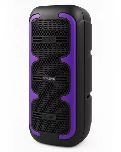 Squeak karaoke hangszóró Beatone Bluetooth 5.3, 45 W FM rádió, microSD, AUX, USB, USB-C sq1009