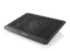 CF13 csendes ventilátor fekete laptop hűtőpad