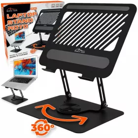   Forgatható, ergonomikus laptopállvány 10-17 hüvelykes laptopállványhoz, roto MT2662, teljesen állítható
