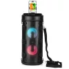 Partybox hangszóró keg bt mt3165 v2.0 karaoke/bluetooth 5.0+edr/fm/mp3/microsd/usb/equalizer/aux/jack 6.3/pilot/strap/usb-c/led/rms 40w/pmpo 1000w