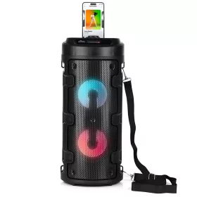   Partybox hangszóró keg bt mt3165 v2.0 karaoke/bluetooth 5.0+edr/fm/mp3/microsd/usb/equalizer/aux/jack 6.3/pilot/strap/usb-c/led/rms 40w/pmpo 1000w