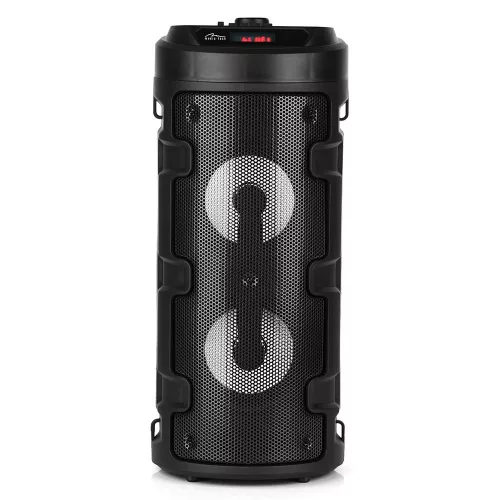 Partybox hangszóró keg bt mt3165 v2.0 karaoke/bluetooth 5.0+edr/fm/mp3/microsd/usb/equalizer/aux/jack 6.3/pilot/strap/usb-c/led/rms 40w/pmpo 1000w