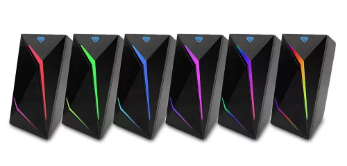 Cobra Pro Urion 2.0 MT3172 Gamer hangszórók/Line-in/Bluetooth 5.0/RGB/Vezérlőmodul/Jack 3.5/USB/RMS 8W/PMPO 320W