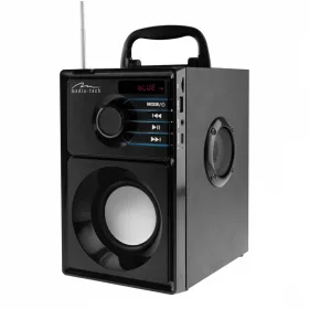   Boombox hangszóró ezüst MT3179 bluetooth 5.1+edr/fm/mp3/microsd/usb/aus/pilot/usb-c/led/rms 15w/pmpo 600w