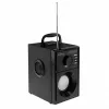 Boombox hangszóró ezüst MT3179 bluetooth 5.1+edr/fm/mp3/microsd/usb/aus/pilot/usb-c/led/rms 15w/pmpo 600w