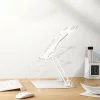 Laptopállvány, állítható, ergonomikus 10-17 hüvelykes laptopállvány mt2661w (fehér)