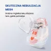 Oro-hálós babarózsaszín szájos inhalátor