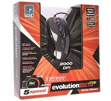 A4 tech opto oscar x710 számítógépes egér a4tmys27923 (optikai; 2000 dpi; fekete)
