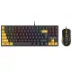 Gamezone Hornet87 USB mechanikus egér és billentyűzet szett